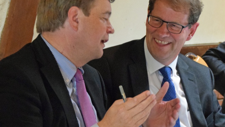 Enak Ferlemann MdB (links) und Gero Storjohann MdB (rechts)